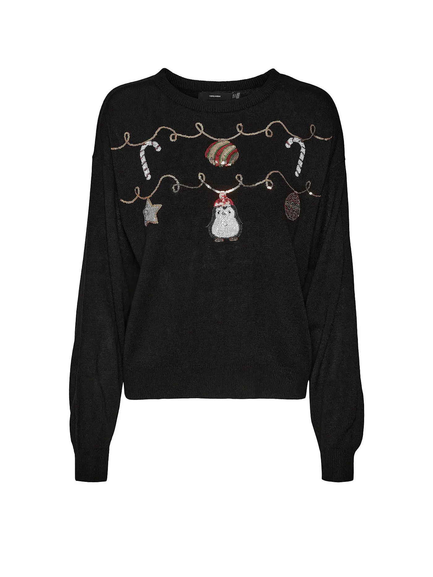 VERO MODA | Pullover VMGARLAND | schwarz